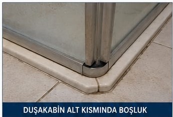 Duşakabin altında boşluk